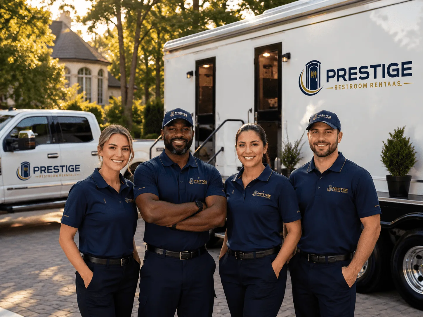 Trusted Luxury Portable Restrooms company in Smithton, IL